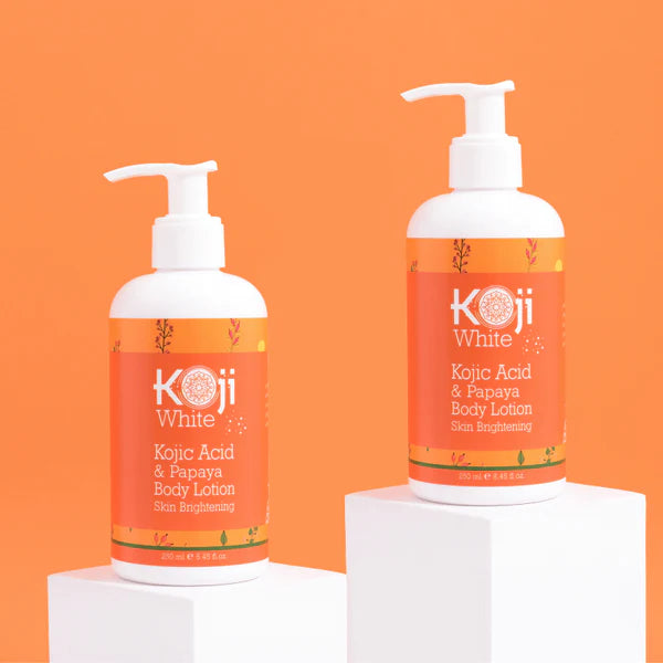 Kojic Acid & Papaya Skin Brightening Body Lotion (2 Bottles)