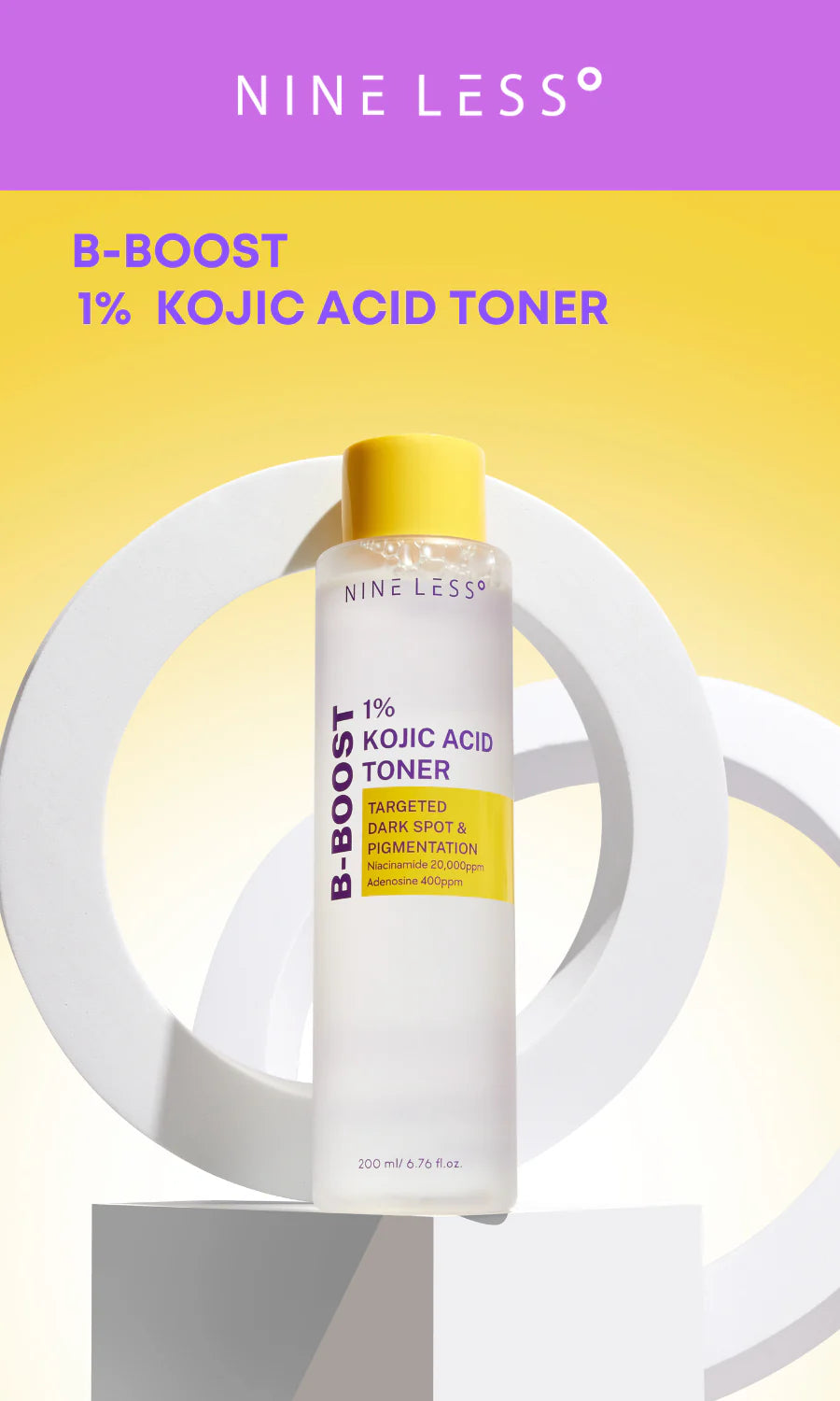 B-Boost 1% Kojic Acid Toner 200ml