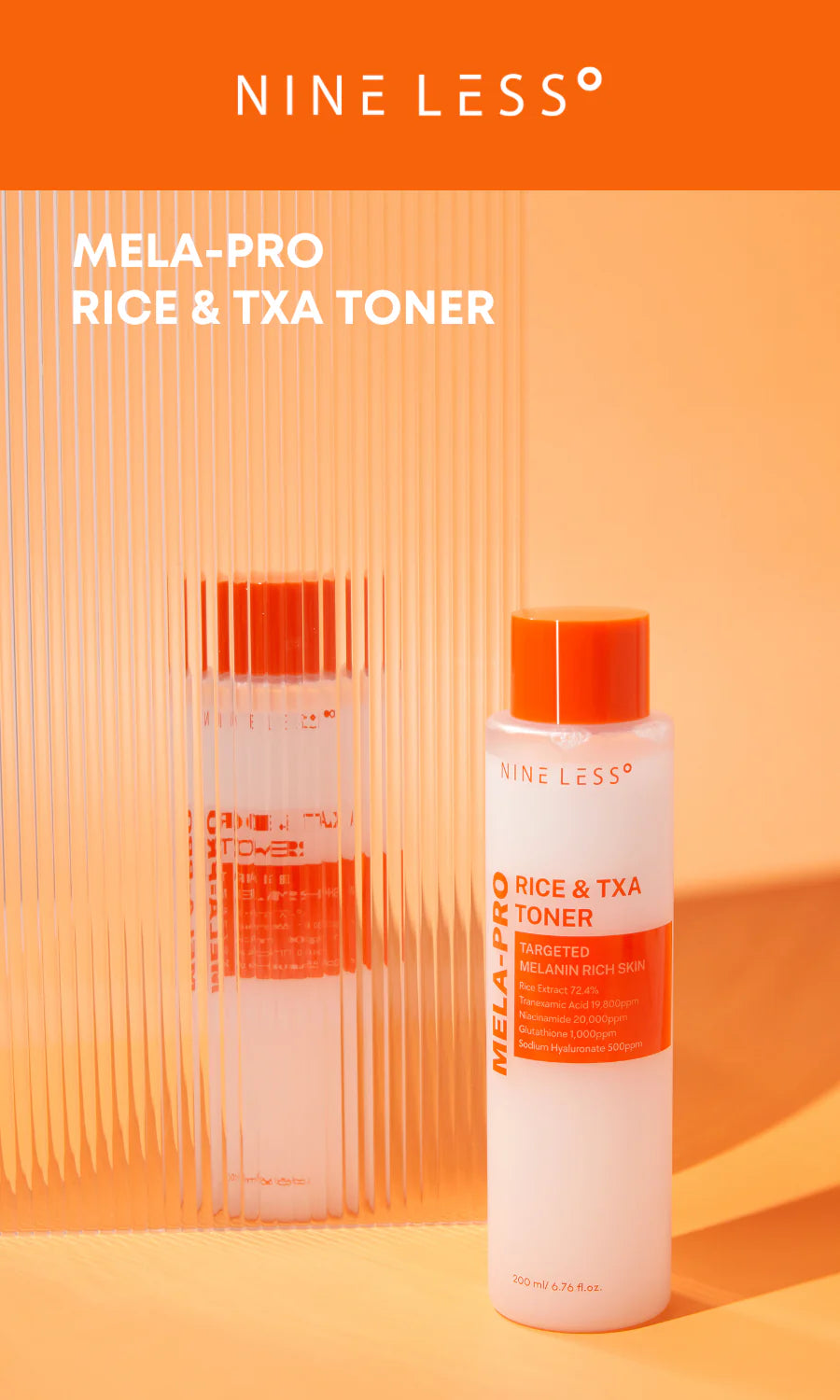 MELA-PRO Rice & TXA Toner 200ml