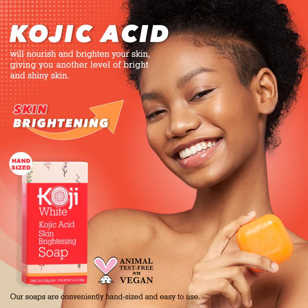 Pure Kojic Acid Skin Brightening Soap 2 Packs (2 Packs)