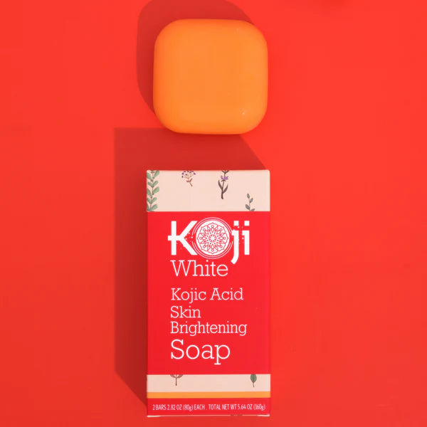 Pure 5% Kojic Acid Skin Brightening Soap (2 Bars)