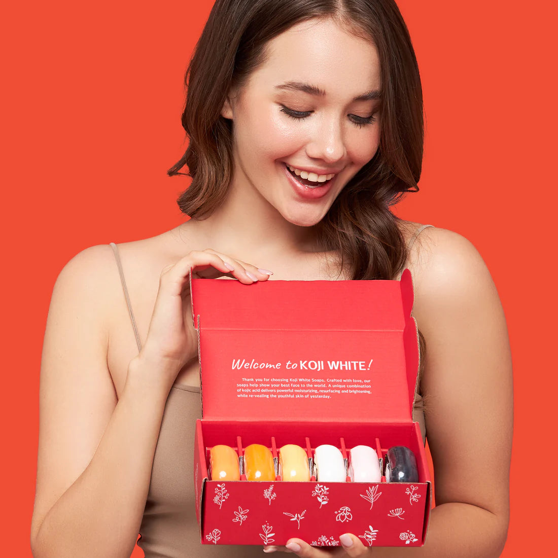 Kojic Acid Skin Brightening Soap Gift Sets (6 Bars)