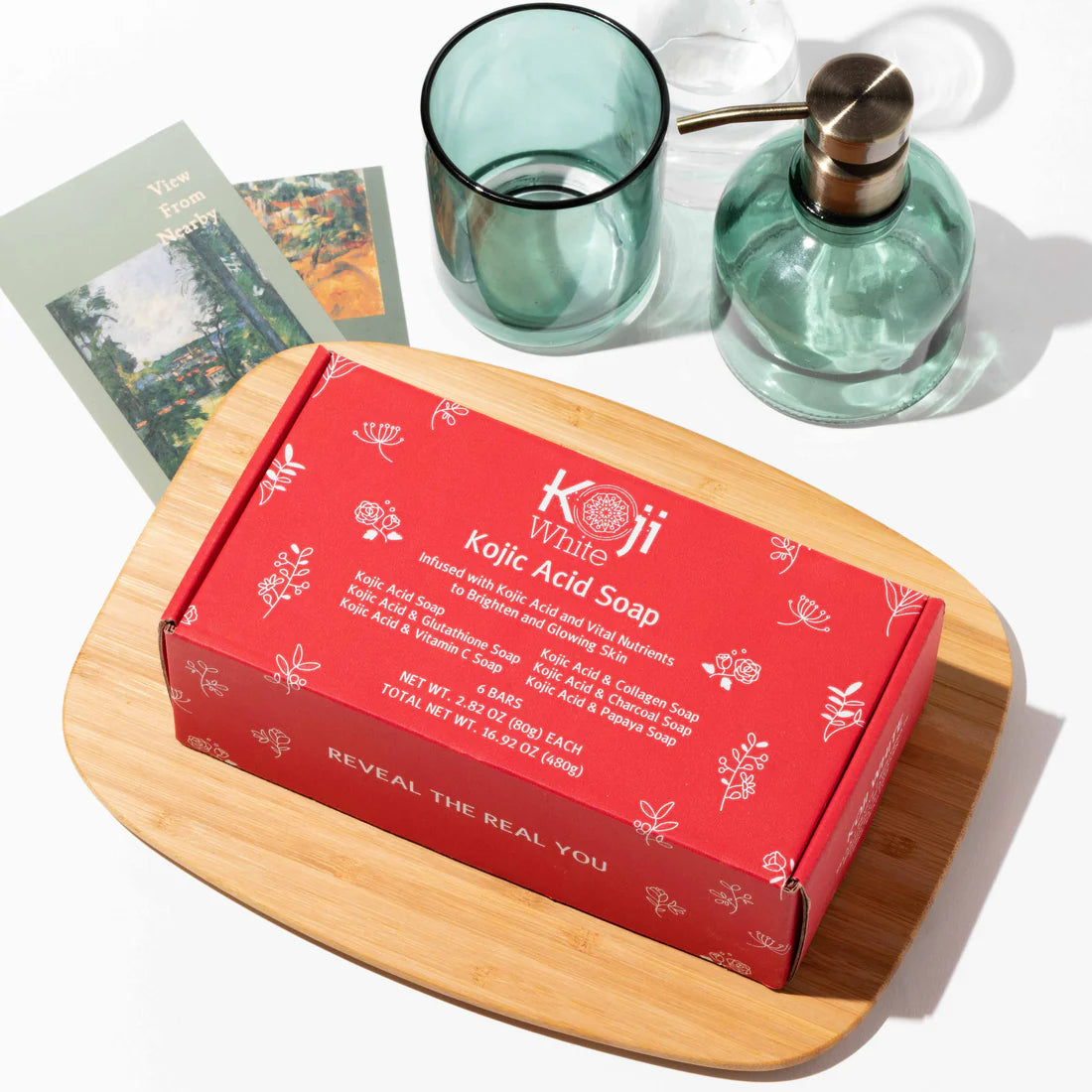 Kojic Acid Skin Brightening Soap Gift Sets (6 Bars)