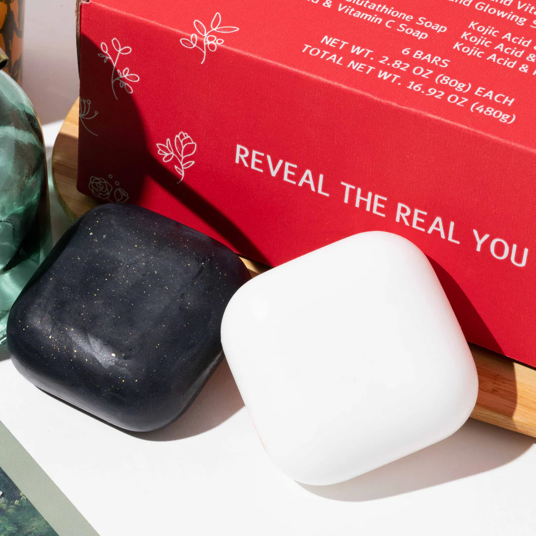 Kojic Acid Skin Brightening Soap Gift Sets (6 Bars)
