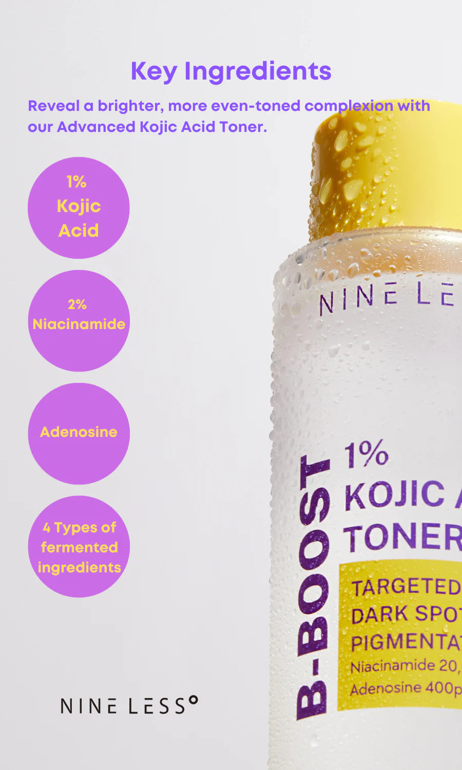 B-Boost 1% Kojic Acid Toner 200ml