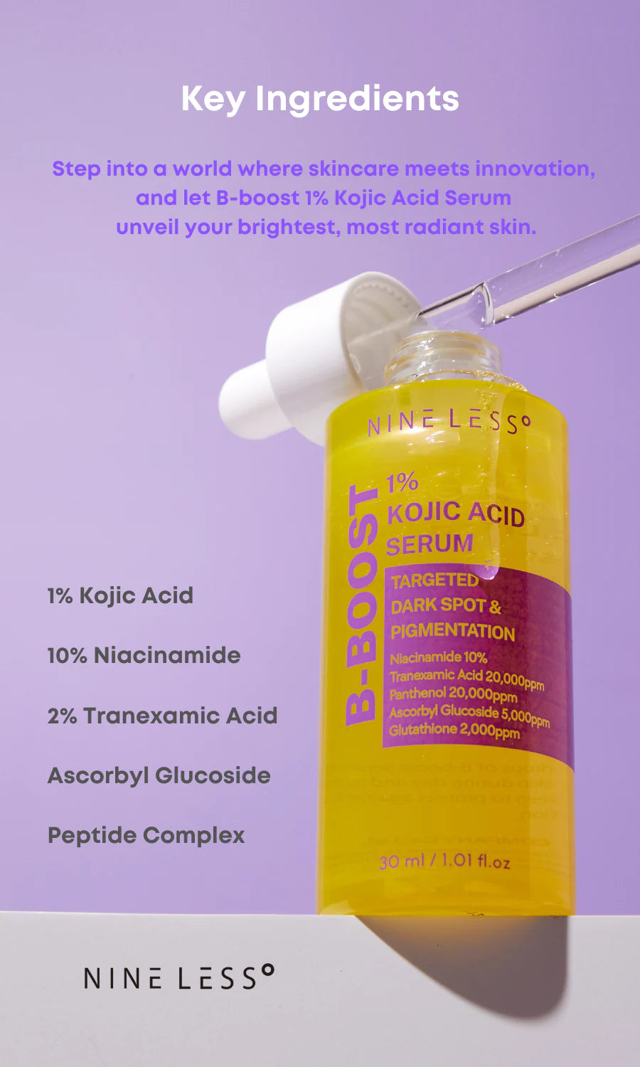 B-Boost 1% Kojic Acid Serum 30ml