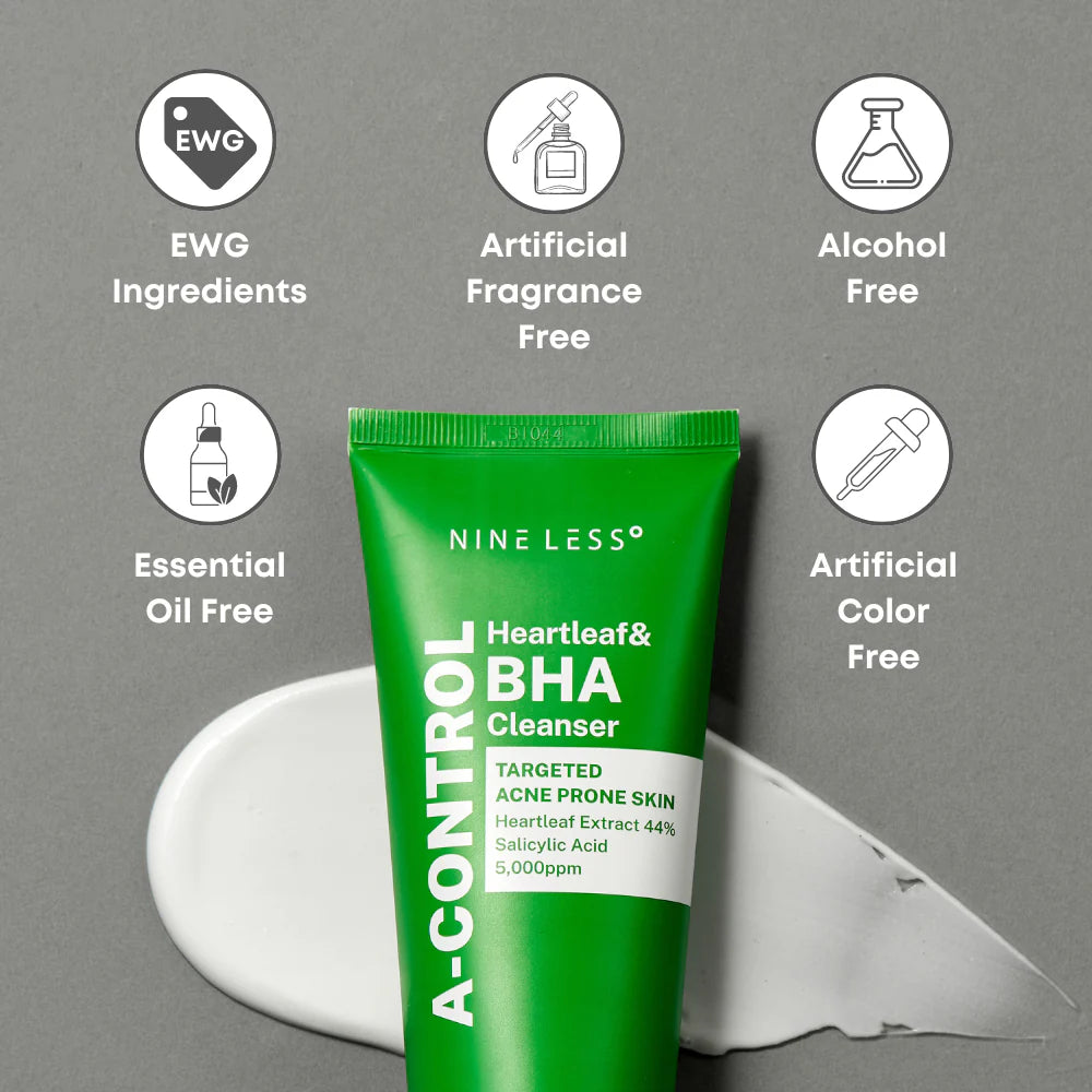 A-Control Heartleaf & BHA Foam Cleanser 120ml