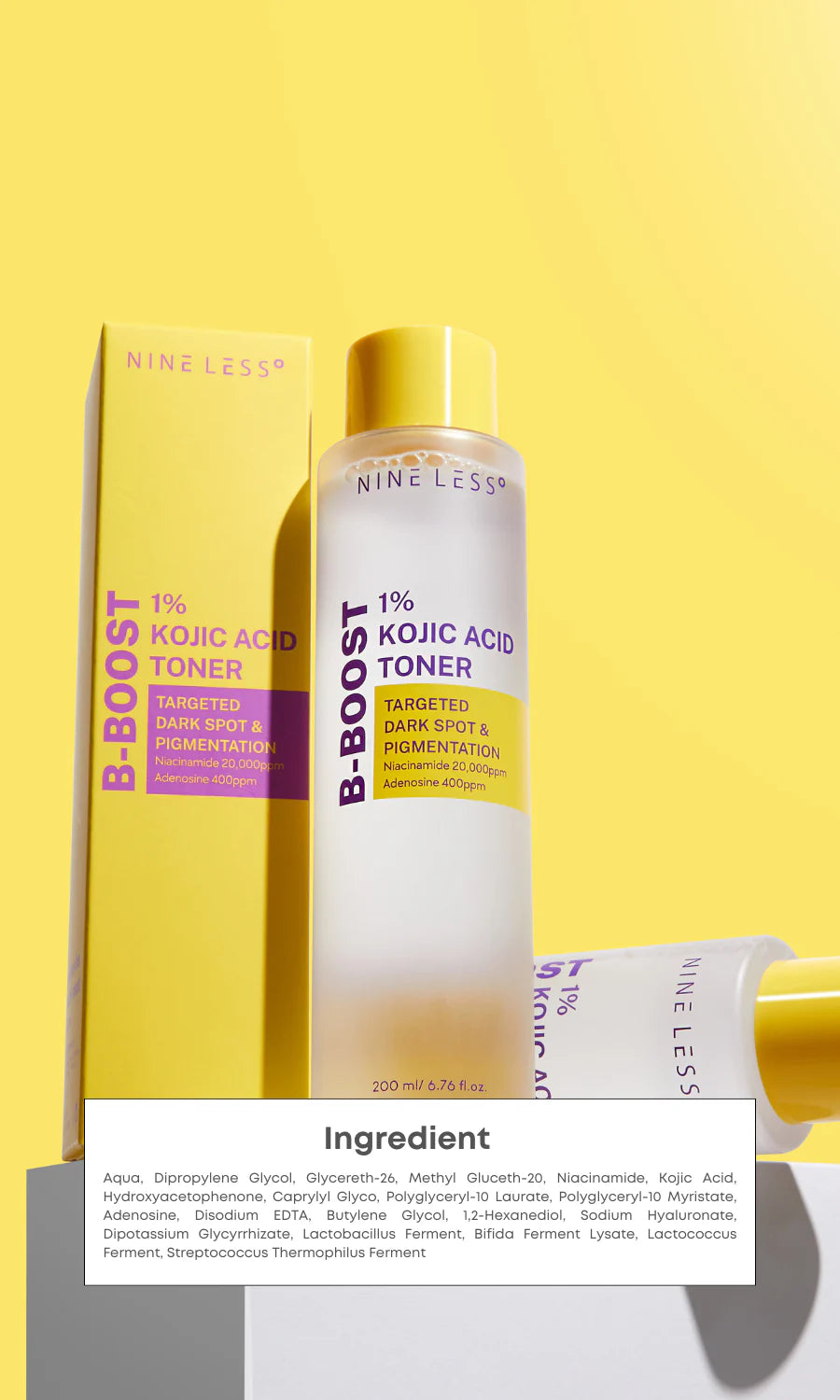 B-Boost 1% Kojic Acid Toner 200ml