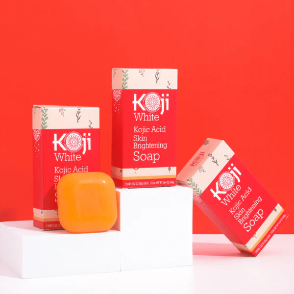 Pure 5% Kojic Acid Skin Brightening Soap (2 Bars)