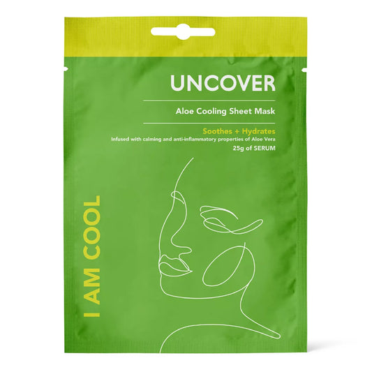Uncover Aloe Vera Calming Sheet Mask