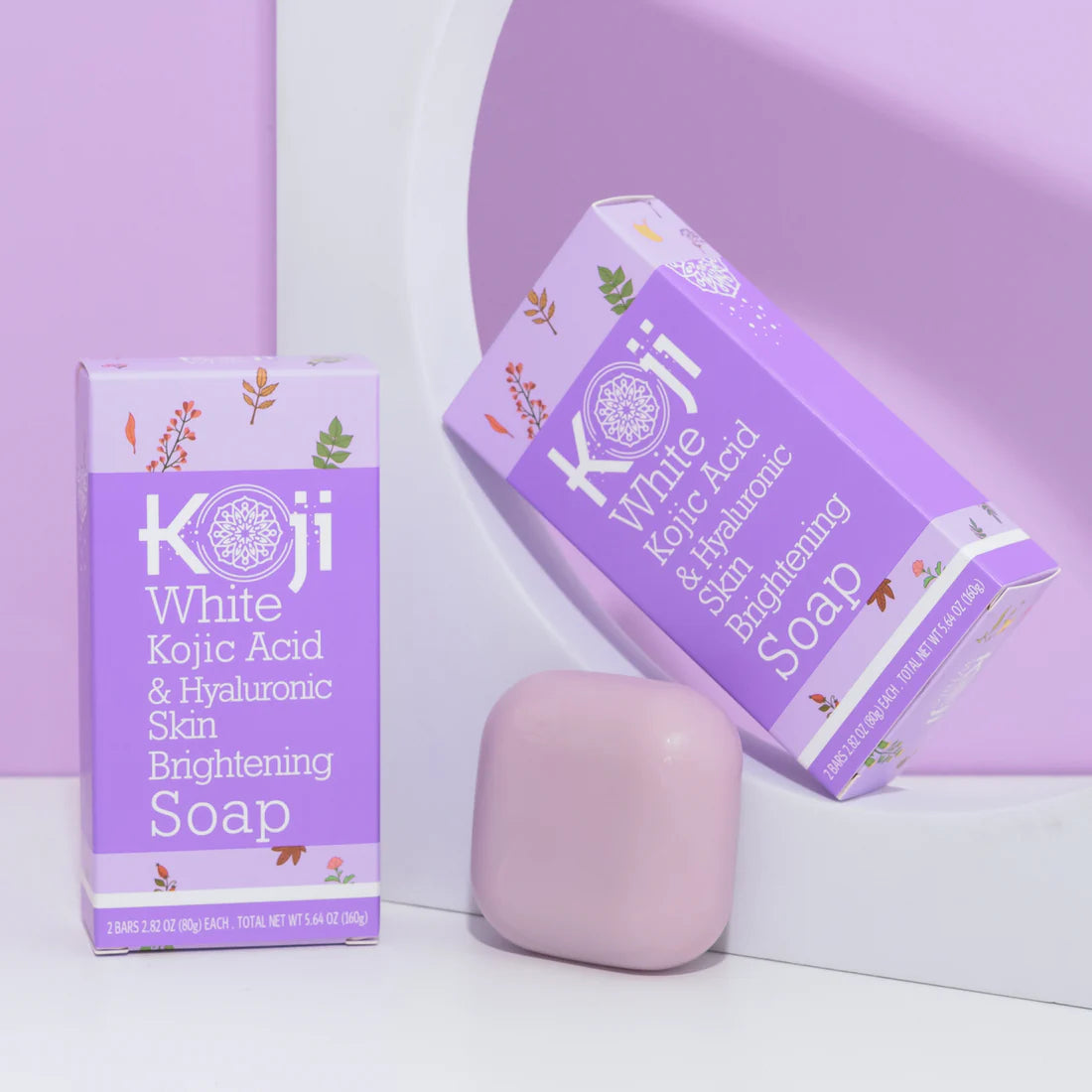 Kojic Acid & Hyaluronic Acid Brightening Soap (2 Bars)