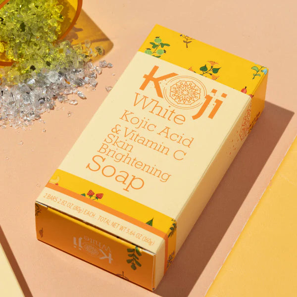 Kojic Acid & Vitamin C Skin Brightening Soap (2 Bars)