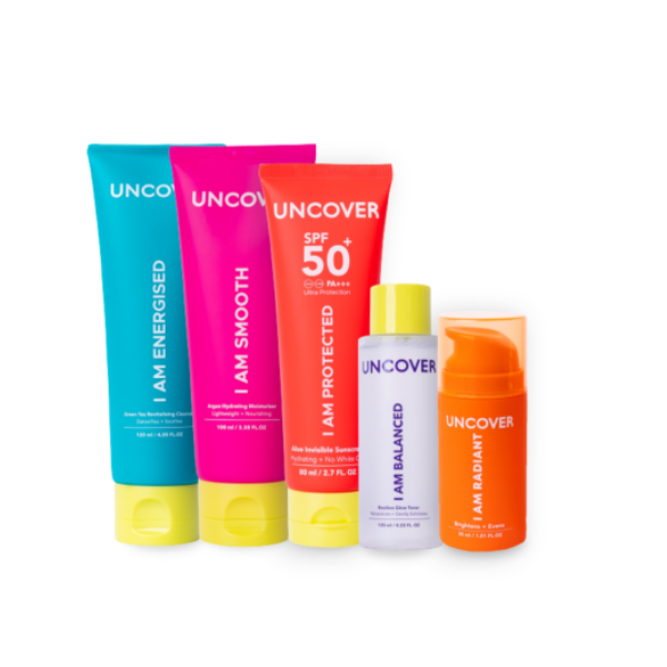 Uncover Complete 5 Step Skincare Routine