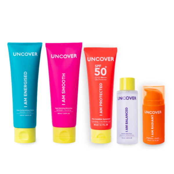 Uncover Complete 5 Step Skincare Routine